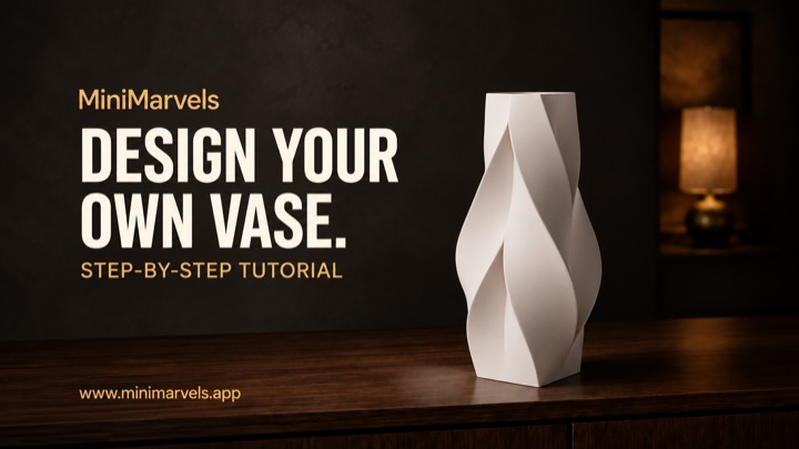 Leda: from a square to a vase