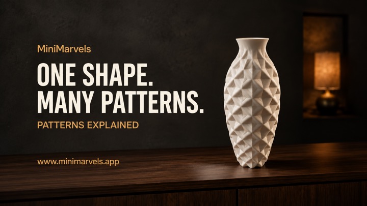 One shape, many surfaces